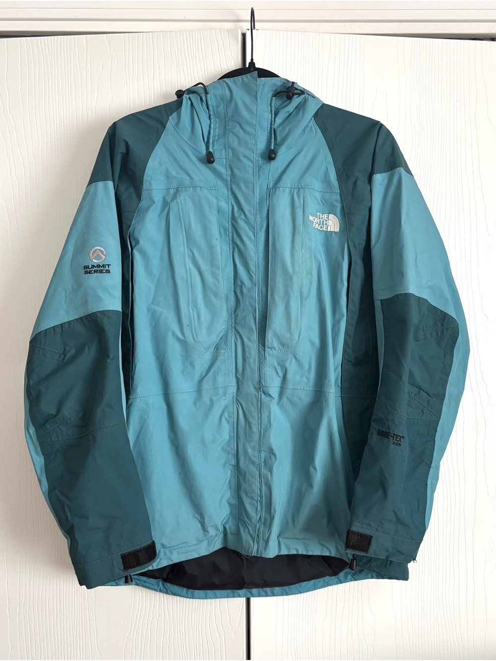 The North Face Women's Summit Series Teal Waterproof Jacket